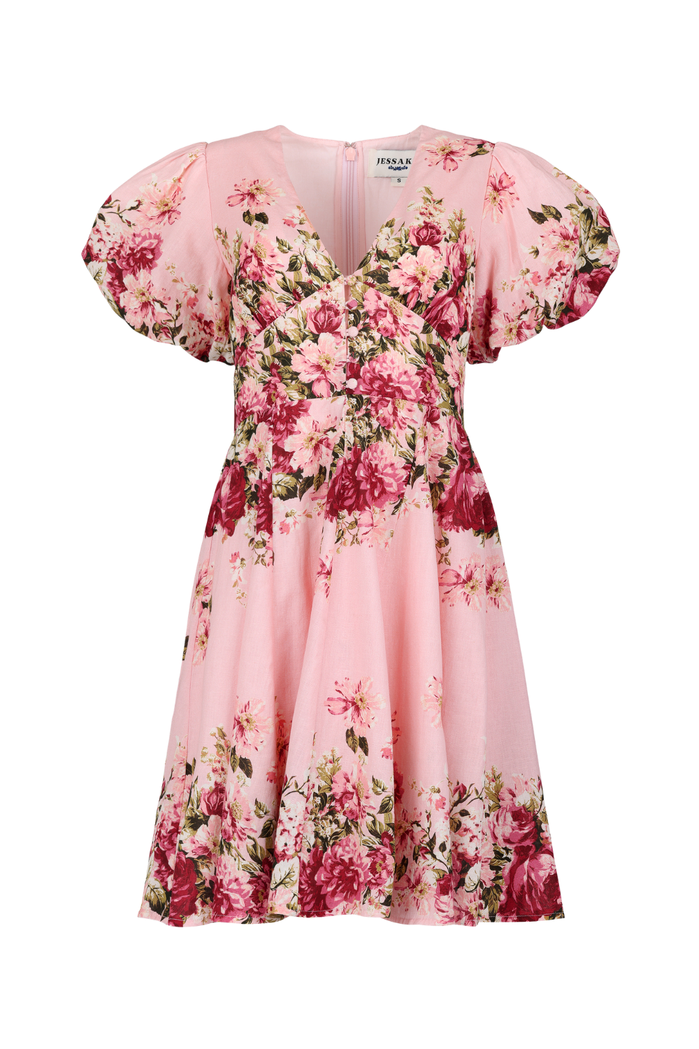 chic size inclusive model wearing JessaKae Sunday Dress