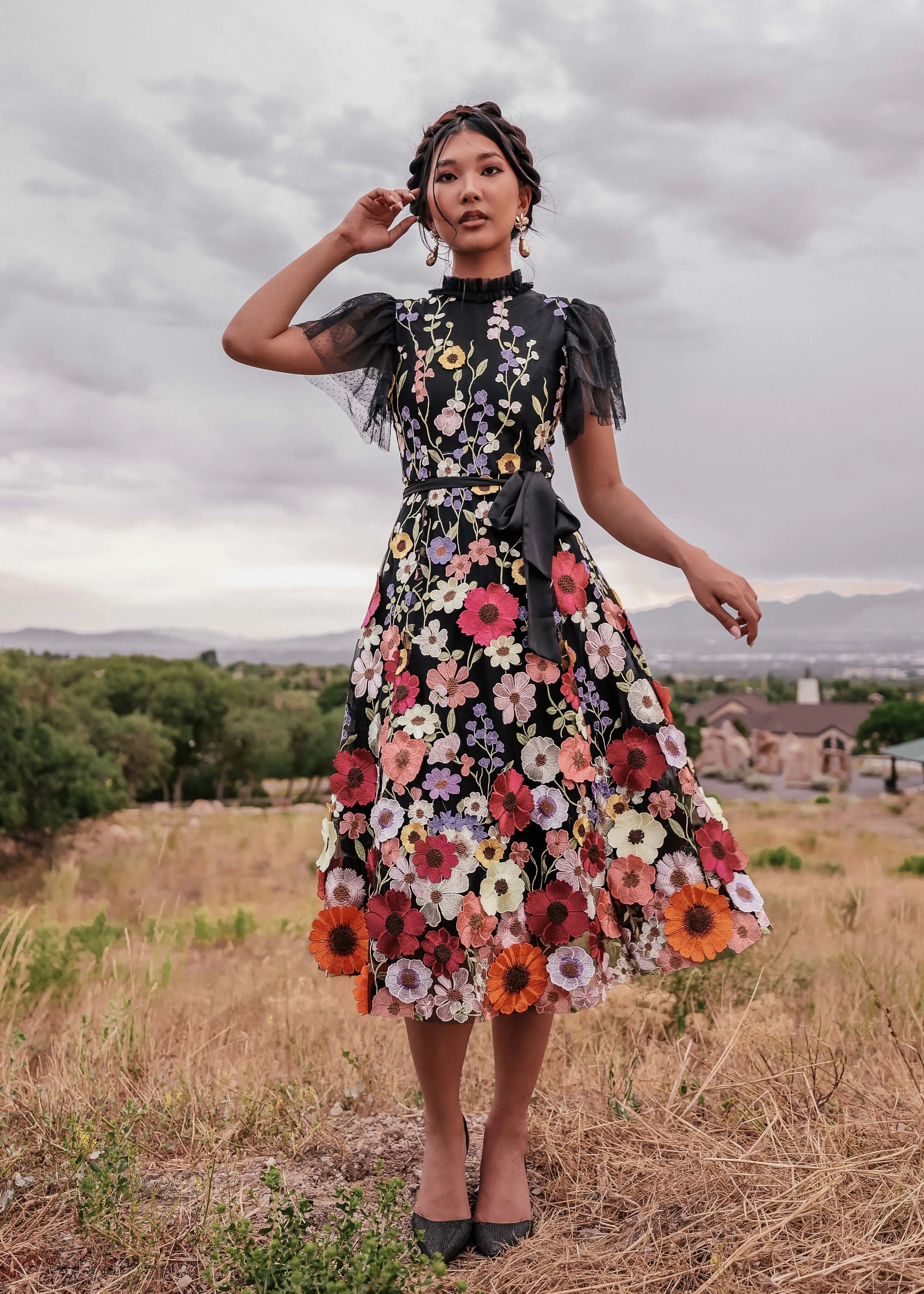 Jubilee Dress Dresses - JessaKae - Jubilee Dress - Black / XXS