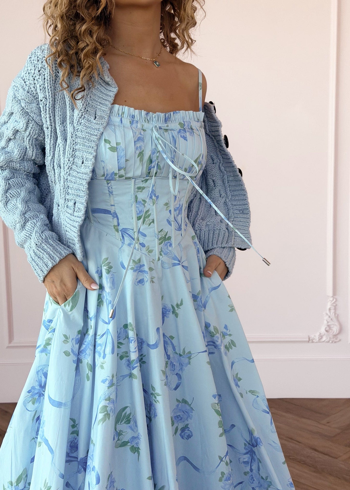 chic size inclusive model wearing JessaKae Nancy Dress Dresses