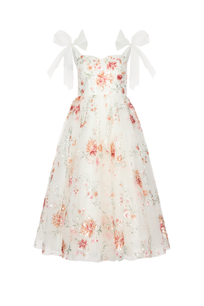 Bianca Dress Dresses - JessaKae - Bianca Dress - Flushed Floral / 00