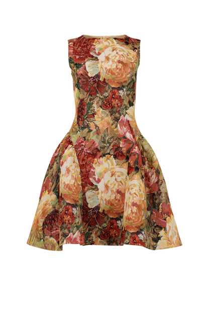 chic size inclusive model wearing JessaKae Hazel Dress