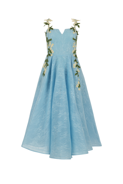 Lily Petal Dress dewdrop ghost