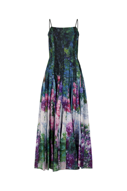 chic size inclusive model wearing JessaKae Monet Dress