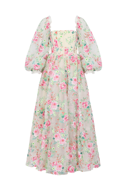 Rosetta Dress ghost