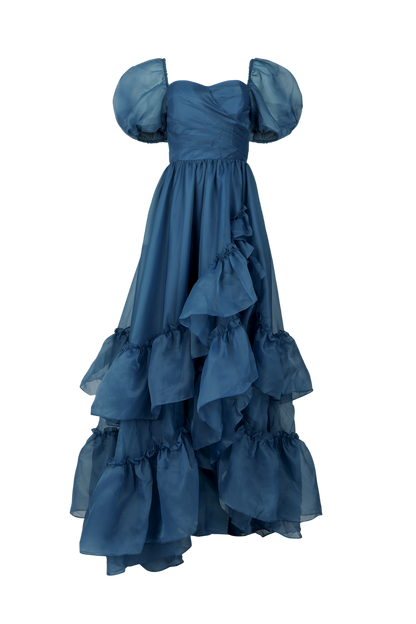 chic size inclusive model wearing JessaKae Saint Dress