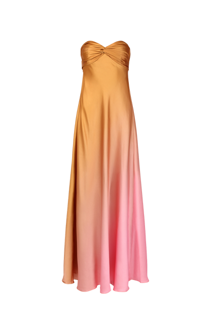 chic size inclusive model wearing JessaKae Santorini Dress