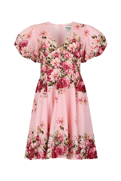 chic size inclusive model wearing JessaKae Sunday Dress