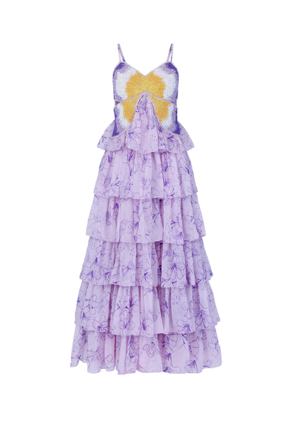 chic size inclusive model wearing JessaKae Vanessa Dress