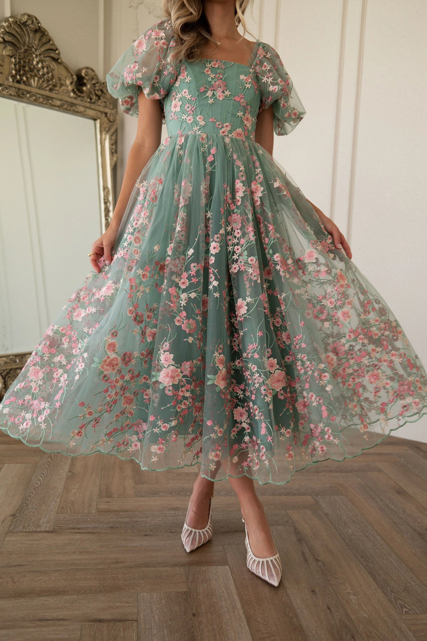 Blushing Meadow Dress