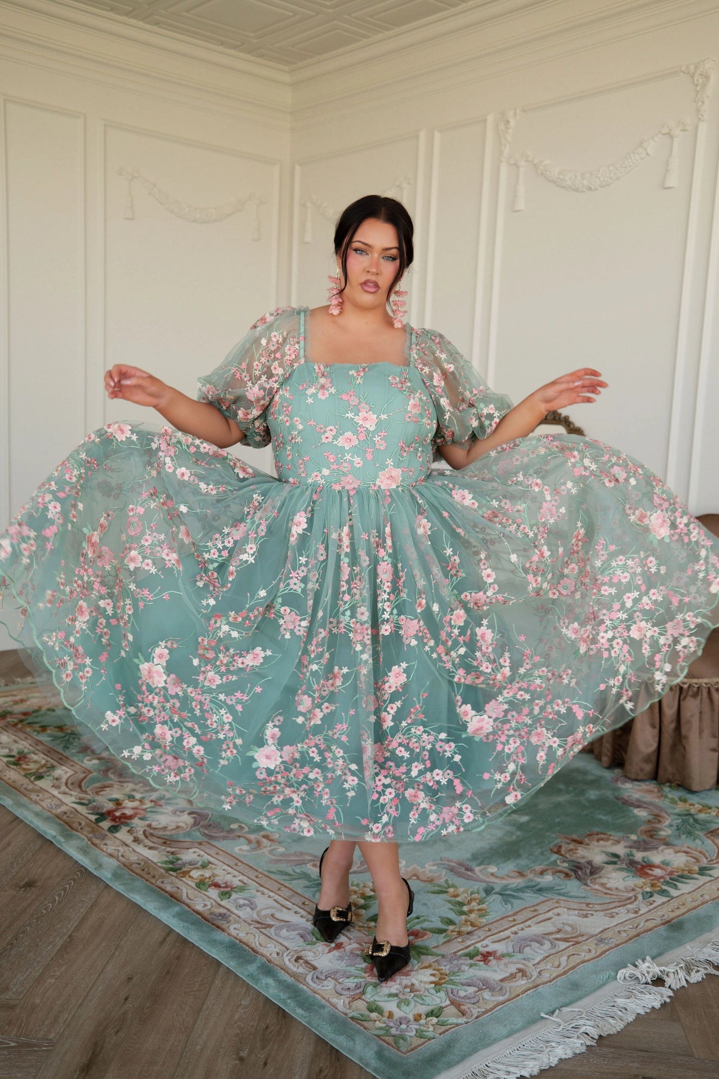 Blushing Meadow Dress
