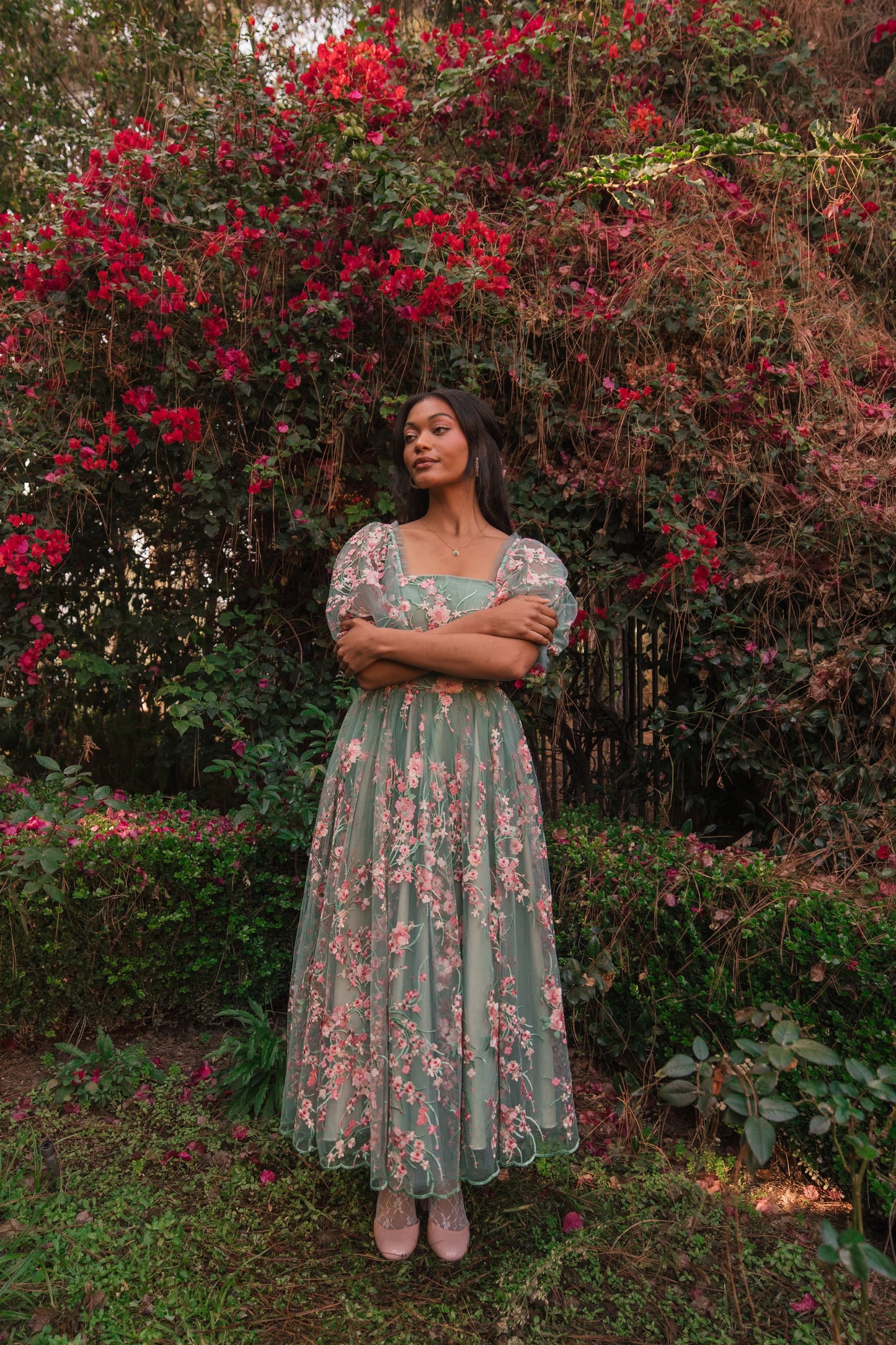 Blushing Meadow Dress