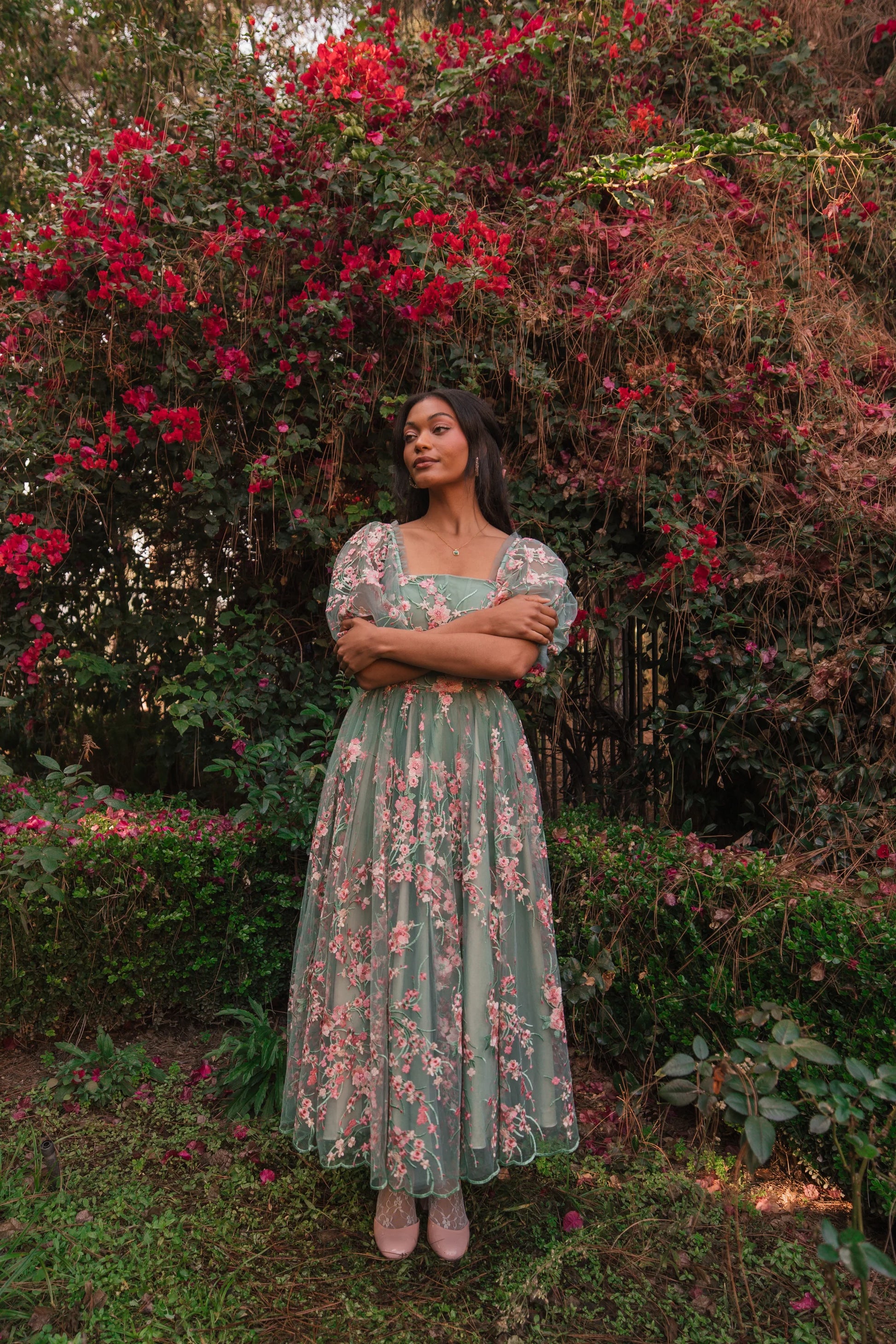 Blushing Meadow Dress