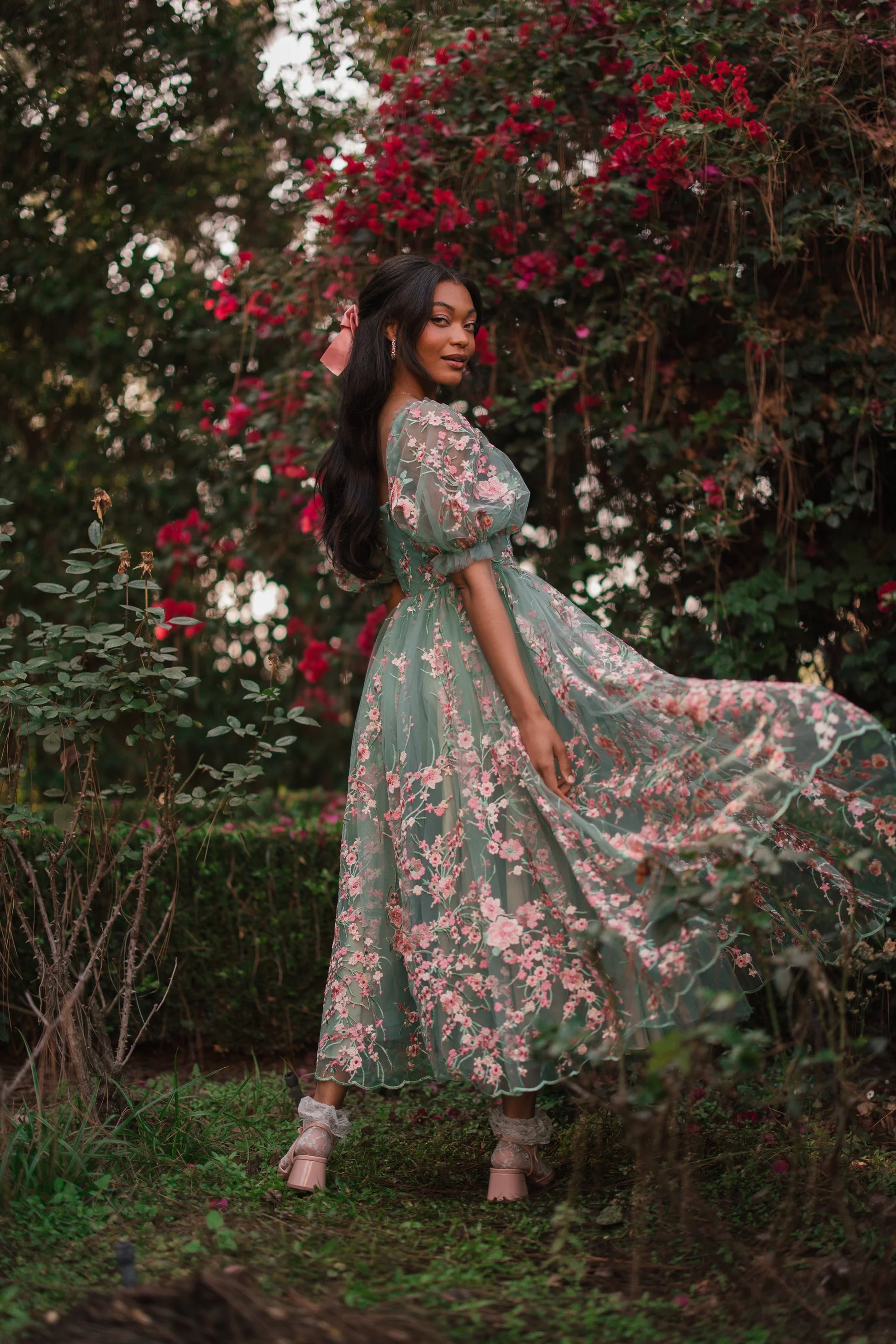 Blushing Meadow Dress