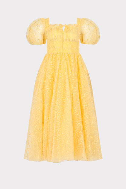 Everbloom Dress yellow ghost