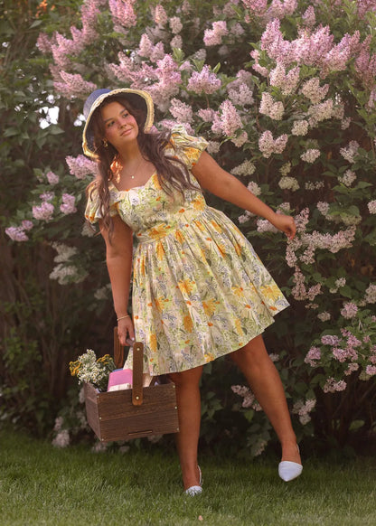 Amara Dress - JessaKae - Amara Dress - Amara Yellow / XXS