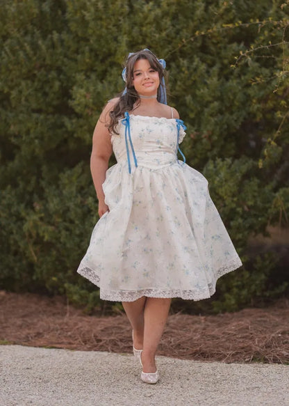 Coquette Dress - JessaKae - Coquette Dress - Forget-Me-Not / XXS