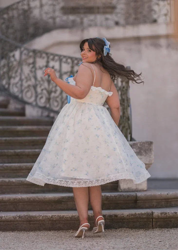 Coquette Dress - JessaKae - Coquette Dress - Forget-Me-Not / XXS