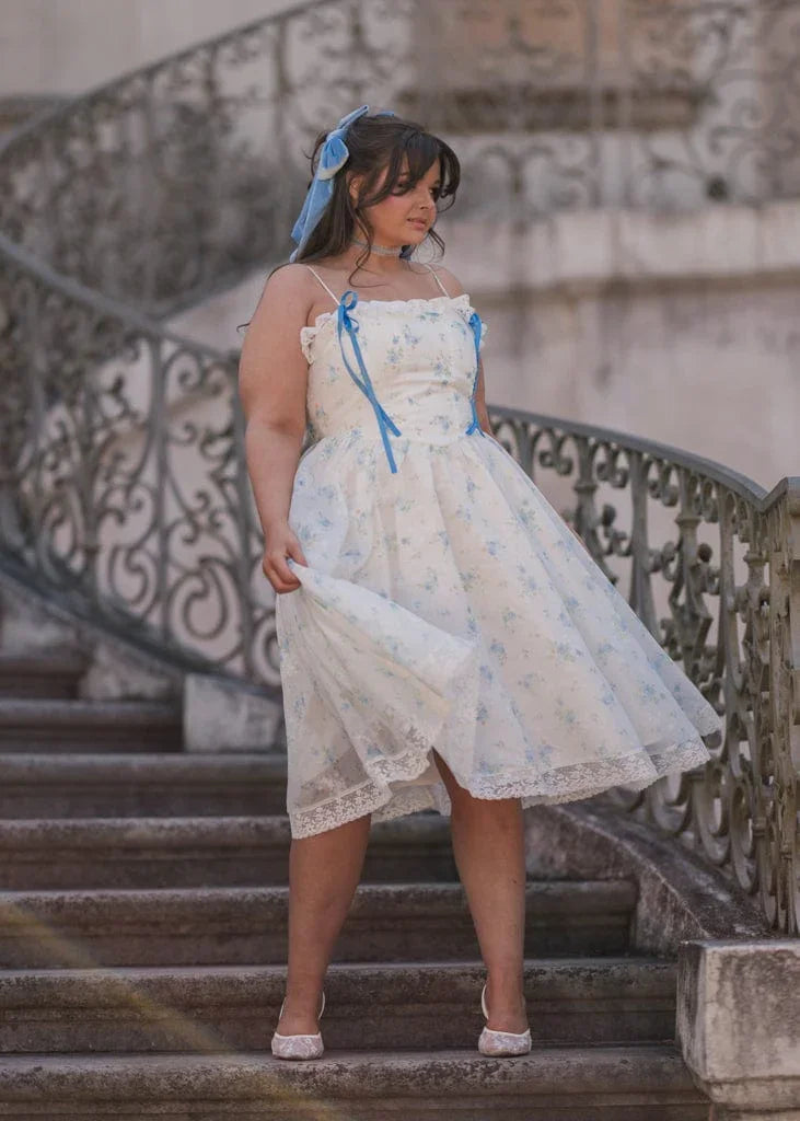 Coquette Dress - JessaKae - Coquette Dress - Forget-Me-Not / XXS