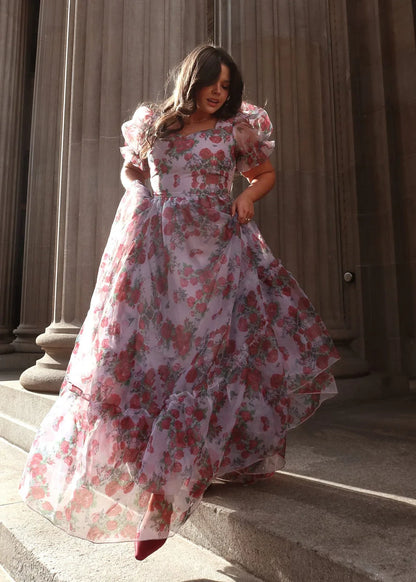 Cordelia Dress Dresses - JessaKae - Cordelia Dress - Lavender Rose / XXS