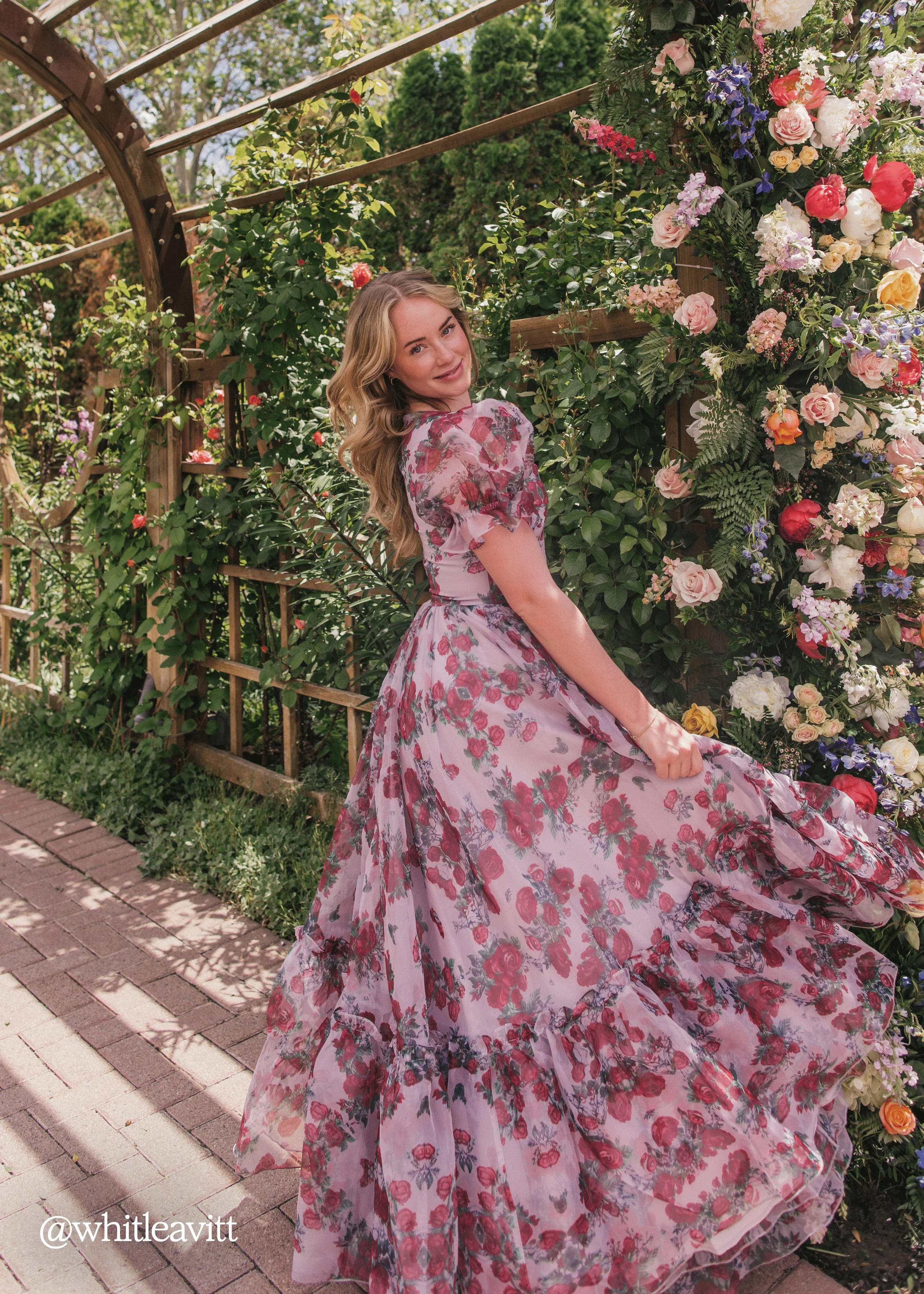 chic size inclusive model wearing JessaKae Cordelia Dress Dresses