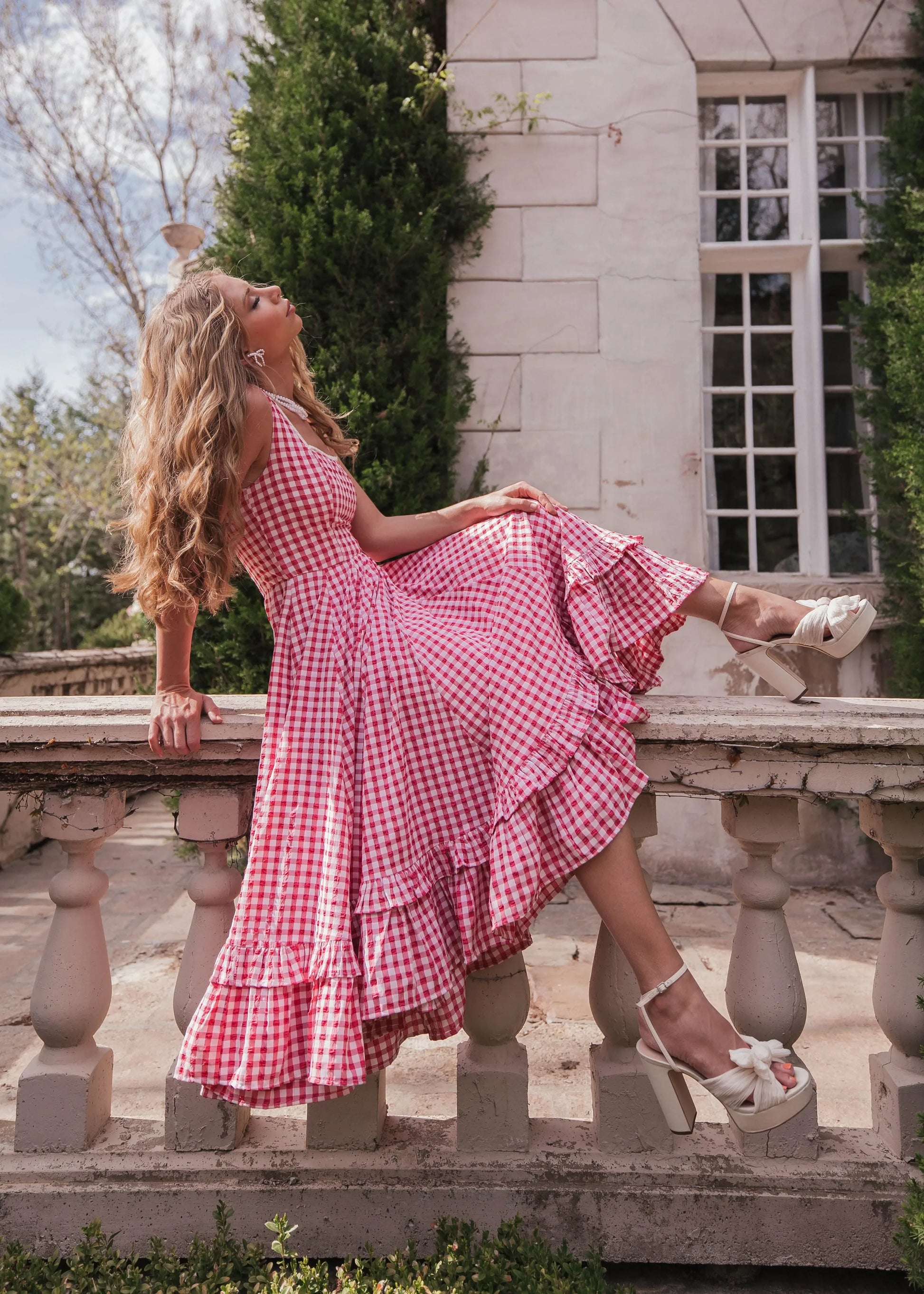 Daze Dress Dresses - JessaKae - Daze Dress - Red Gingham / XXS