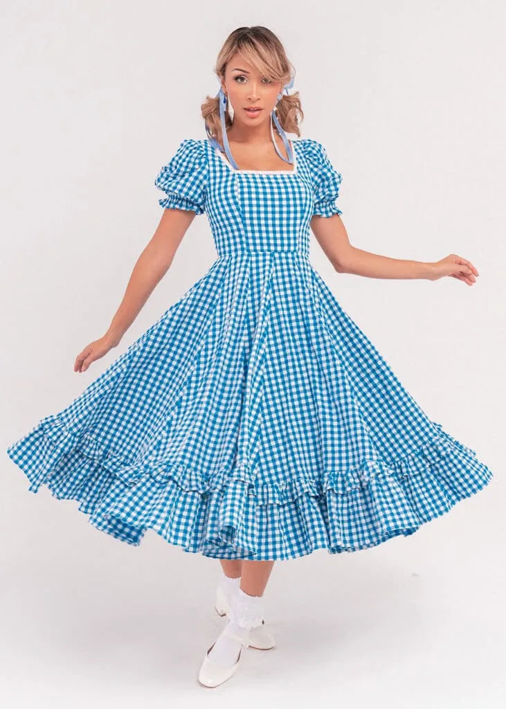 Dorothy Dress Dresses - JessaKae - Dorothy Dress - Dorothy Blue / XXS