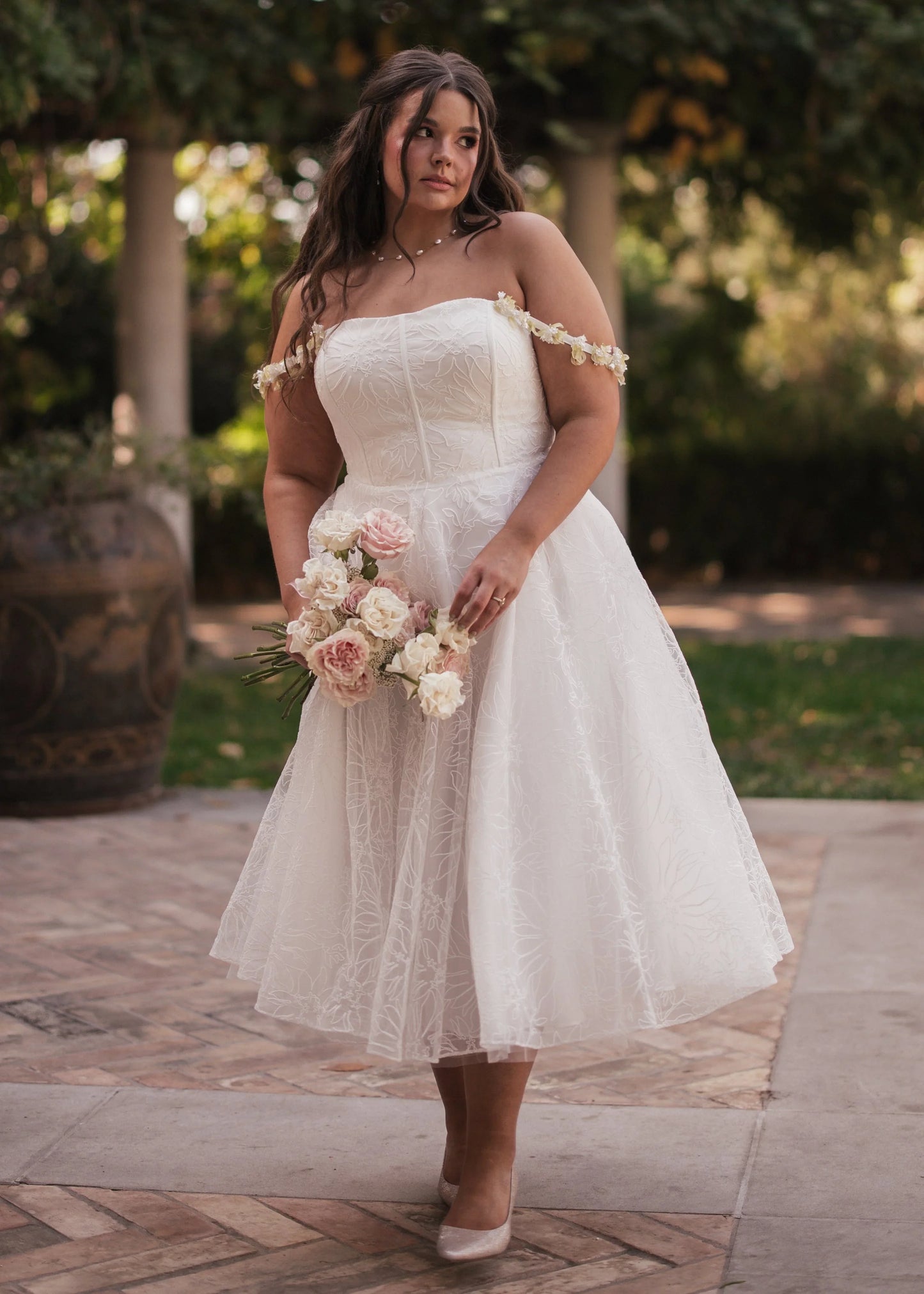 Phiona Dress Dresses - JessaKae - Phiona Dress - Snowdrop / 00
