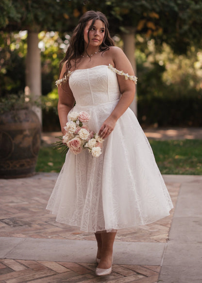 Phiona Dress Dresses - JessaKae - Phiona Dress - Snowdrop / 00