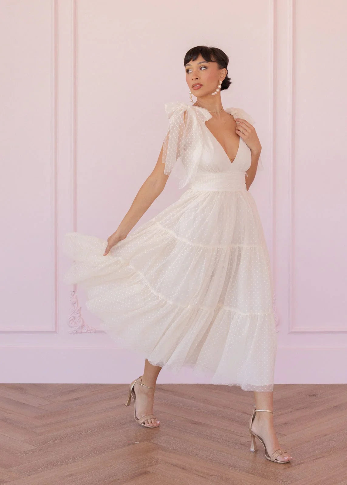 Jeanne Dress - JessaKae - Jeanne Dress - Ivory Tulle / XXS