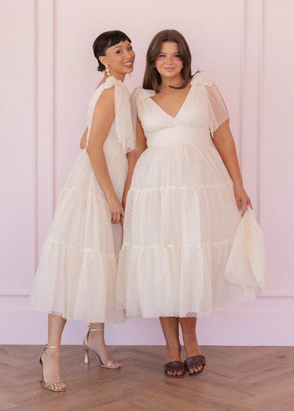 Jeanne Dress - JessaKae - Jeanne Dress - Ivory Tulle / XXS