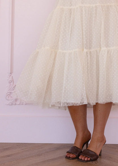 Jeanne Dress - JessaKae - Jeanne Dress - Ivory Tulle / XXS