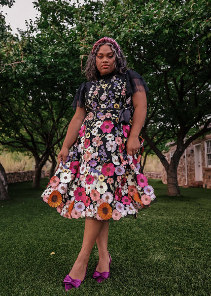 Jubilee Dress Dresses - JessaKae - Jubilee Dress - Black / XXS