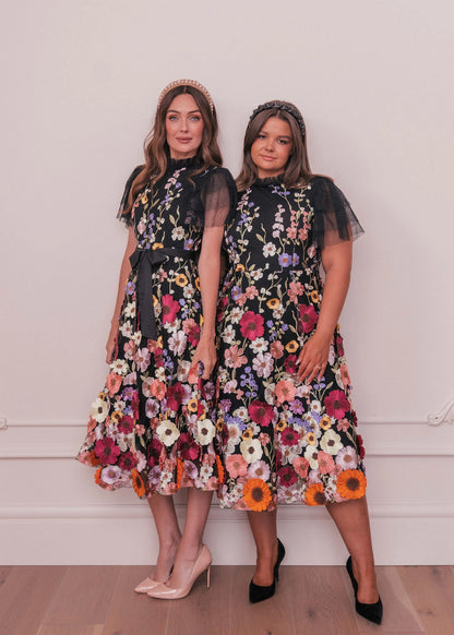 Jubilee Dress Dresses - JessaKae - Jubilee Dress - Black / XXS
