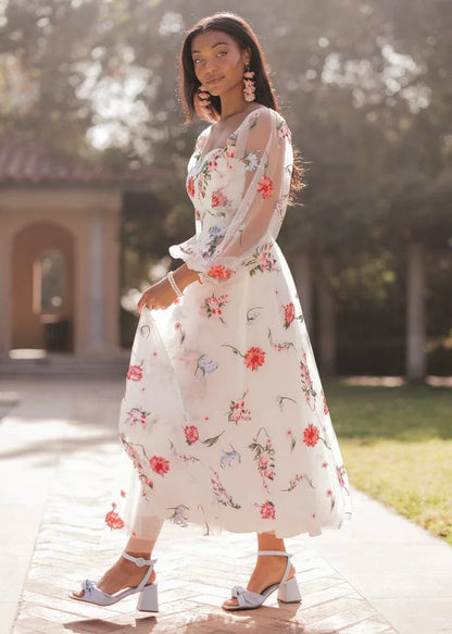 Julianna Dress Dresses - JessaKae - Julianna Dress - Petal White / 00