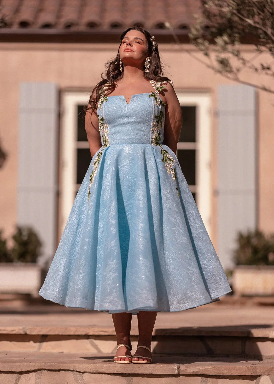 Lily Petal Dress - JessaKae - Lily Petal Dress - Dewdrop / 00
