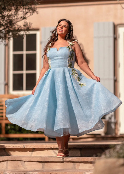 Lily Petal Dress - JessaKae - Lily Petal Dress - Dewdrop / 00