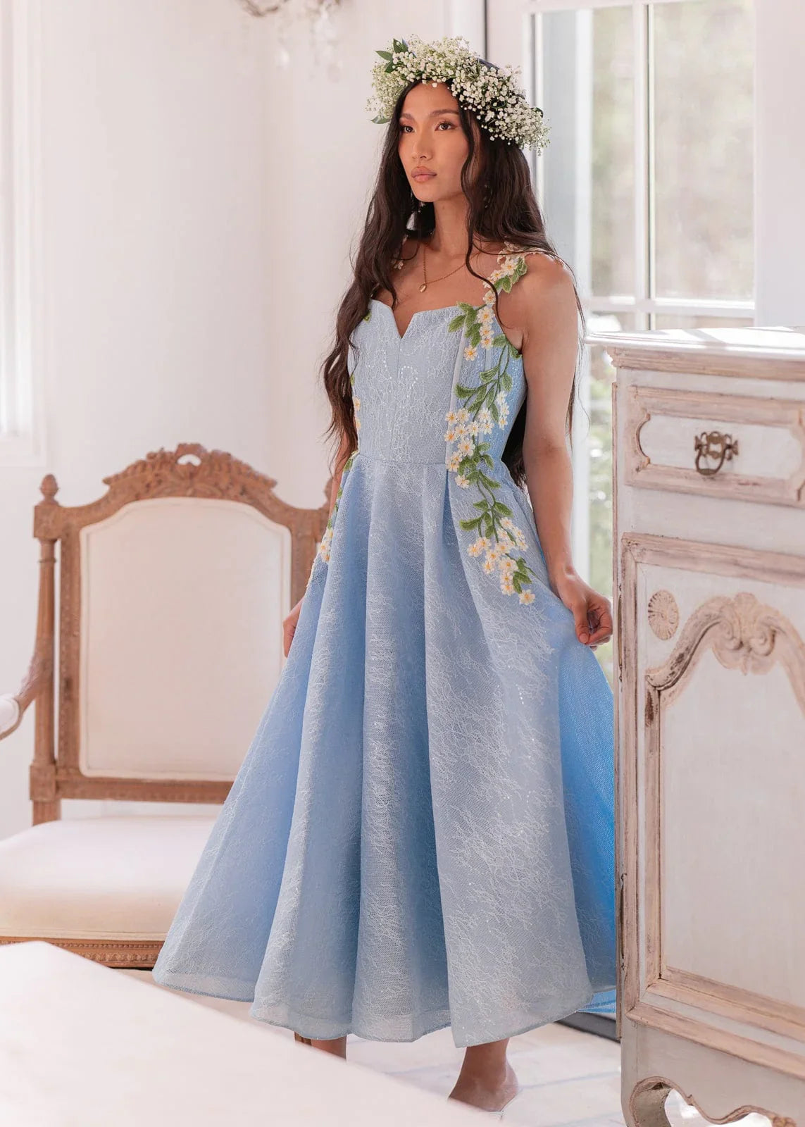 Lily Petal Dress - JessaKae - Lily Petal Dress - Dewdrop / 00