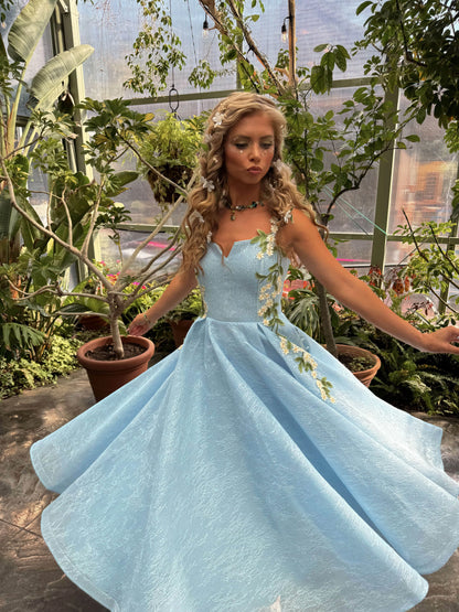 Lily Petal Dress - JessaKae - Lily Petal Dress - Dewdrop / 00