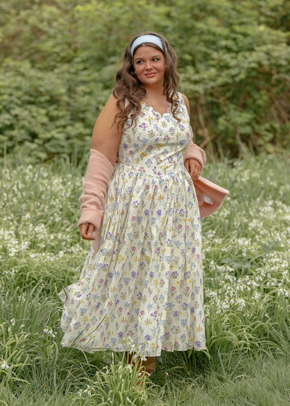 Nantucket Grove Dress - JessaKae - Nantucket Grove Dress - Shorebloom / XXS