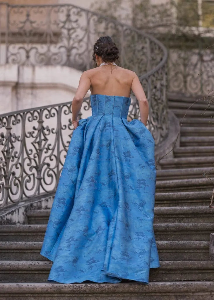 Rayne Dress - JessaKae - Rayne Dress - Marble Blue / 00