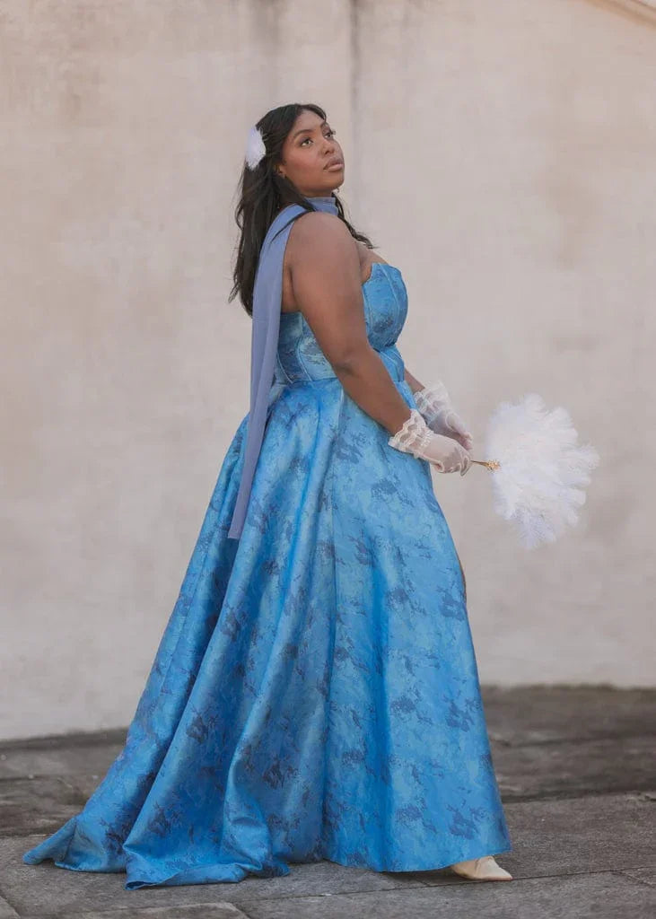 Rayne Dress - JessaKae - Rayne Dress - Marble Blue / 00
