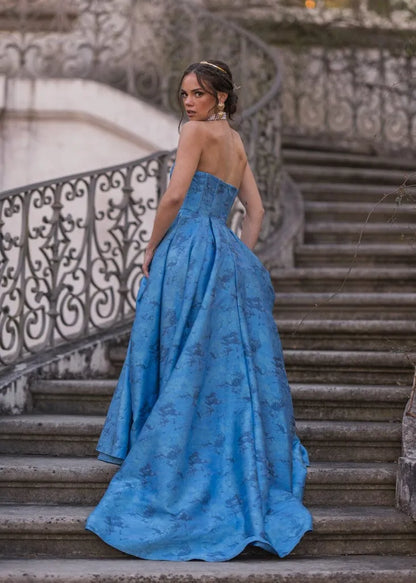 Rayne Dress - JessaKae - Rayne Dress - Marble Blue / 00