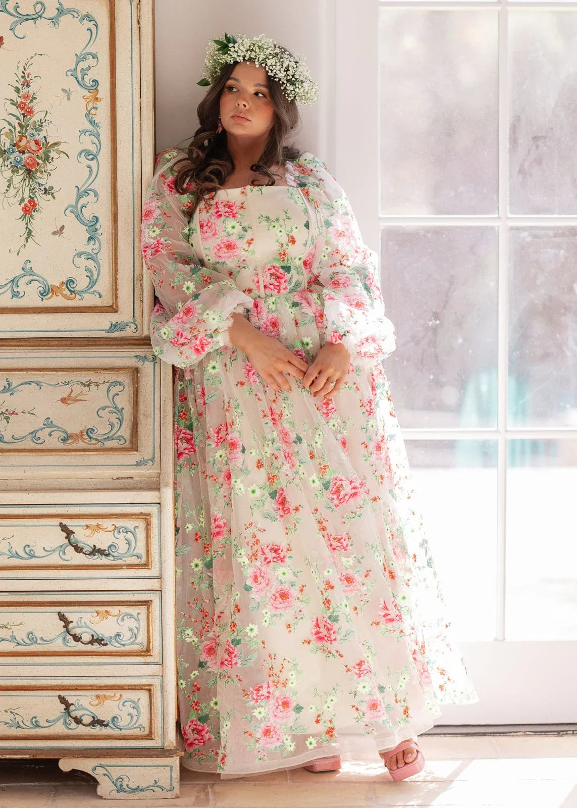 Rosetta Dress - JessaKae - Rosetta Dress - Enchanted Rose / 00