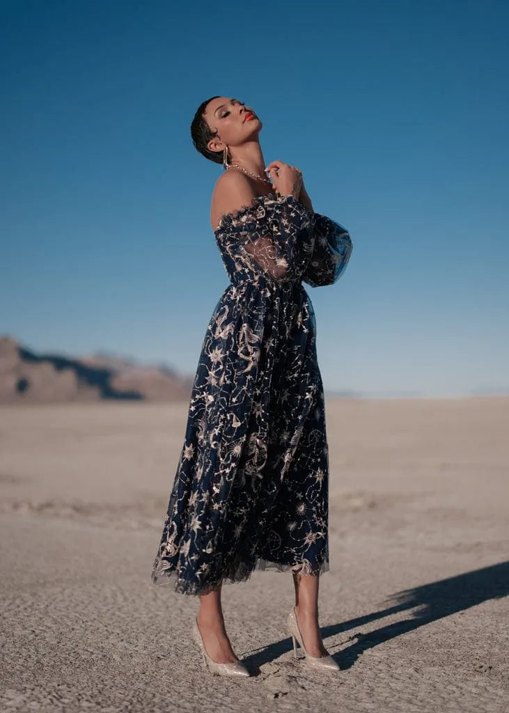 Stella Dress Dresses - JessaKae - Stella Dress - Orion Blue / 00