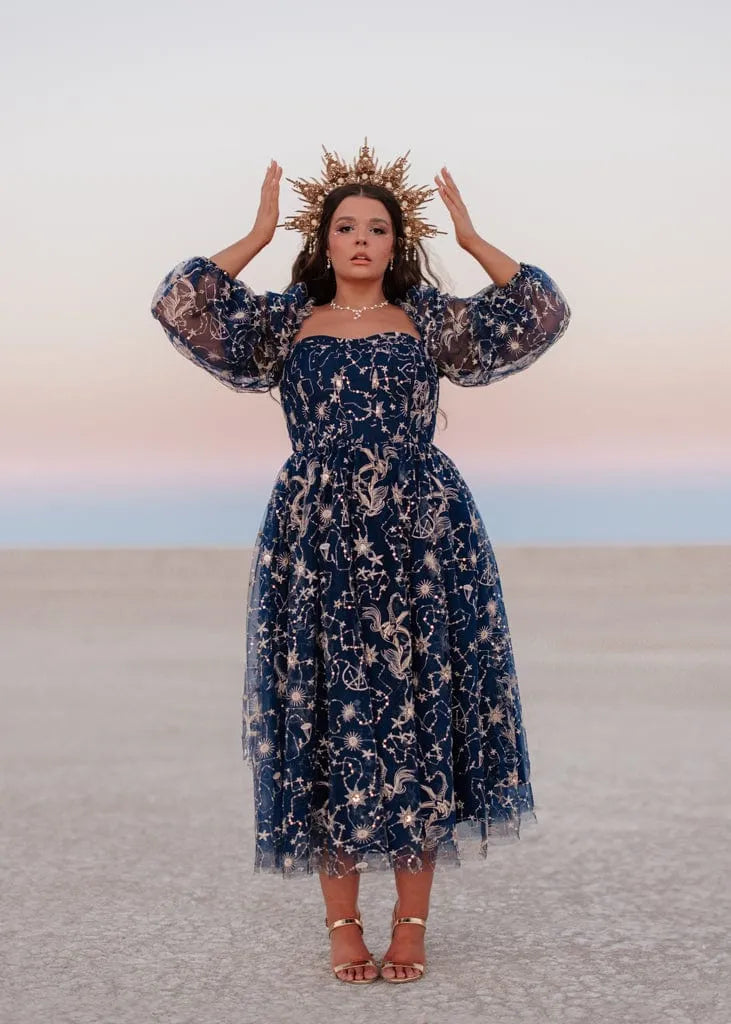 Stella Dress Dresses - JessaKae - Stella Dress - Orion Blue / 00