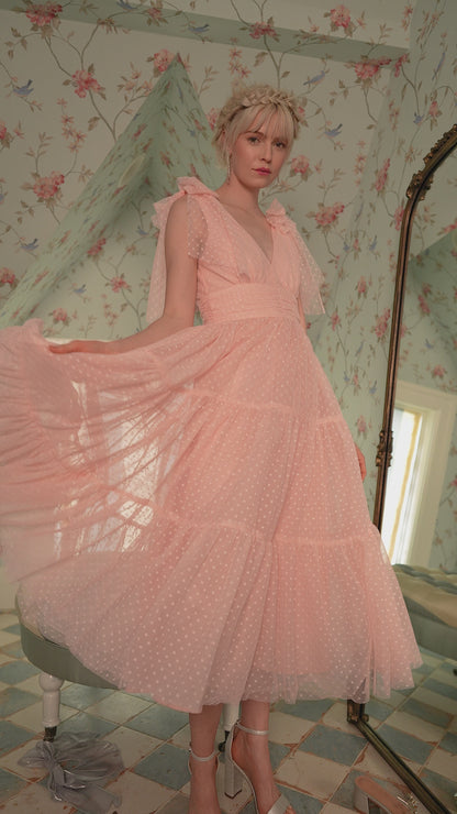 Jeanne Pink Dress